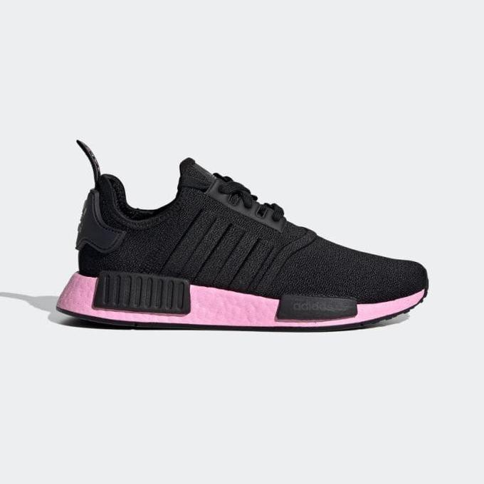 Ready# Adidas Nmd R1 Black/Pink (Original 100% Bnib) Art Ef4272