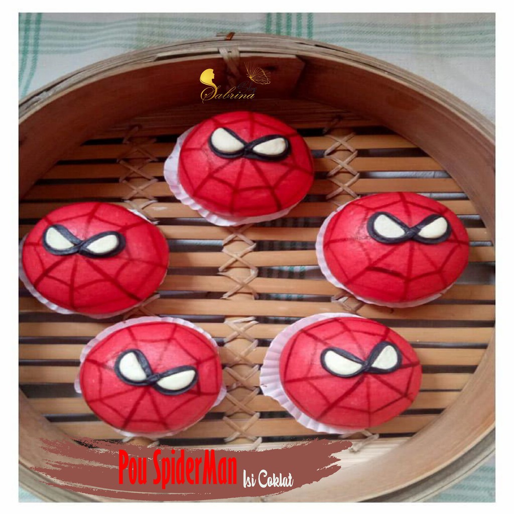 

BAKPOU FROZEN LUCU KARAKTER SUPER HERO (1 Pack isi 5 Pcs)