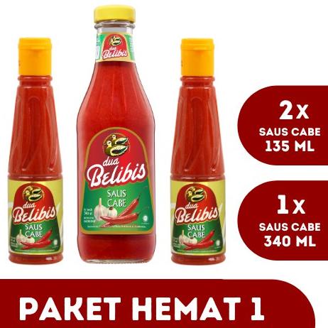 

✔️✔️✔️ PAKET HEMAT-1 DUA BELIBIS (ONLINE) 2PCS CABE 135 + 1PCS CABE 340 