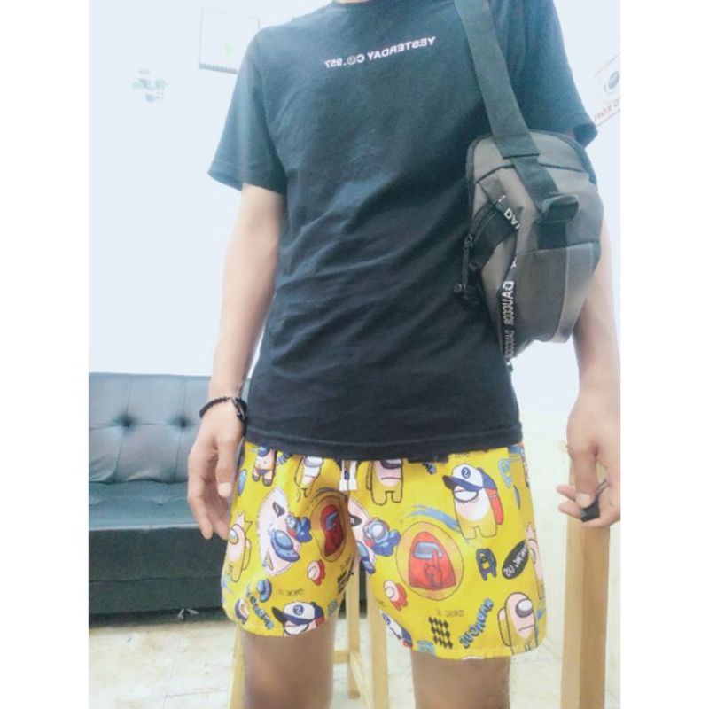 boxer pria celana pendek remaja-dewasa panjang 35cm dan 42cm-5