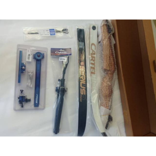 Paket busur cartel sirius plus Busur Kompetisi + bow stand cartel