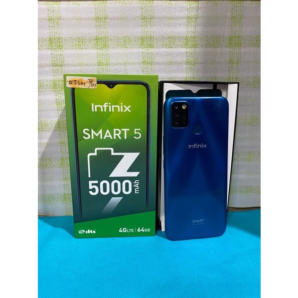 INFINIX SMART 5 3/64 GB SECOND FULLSET