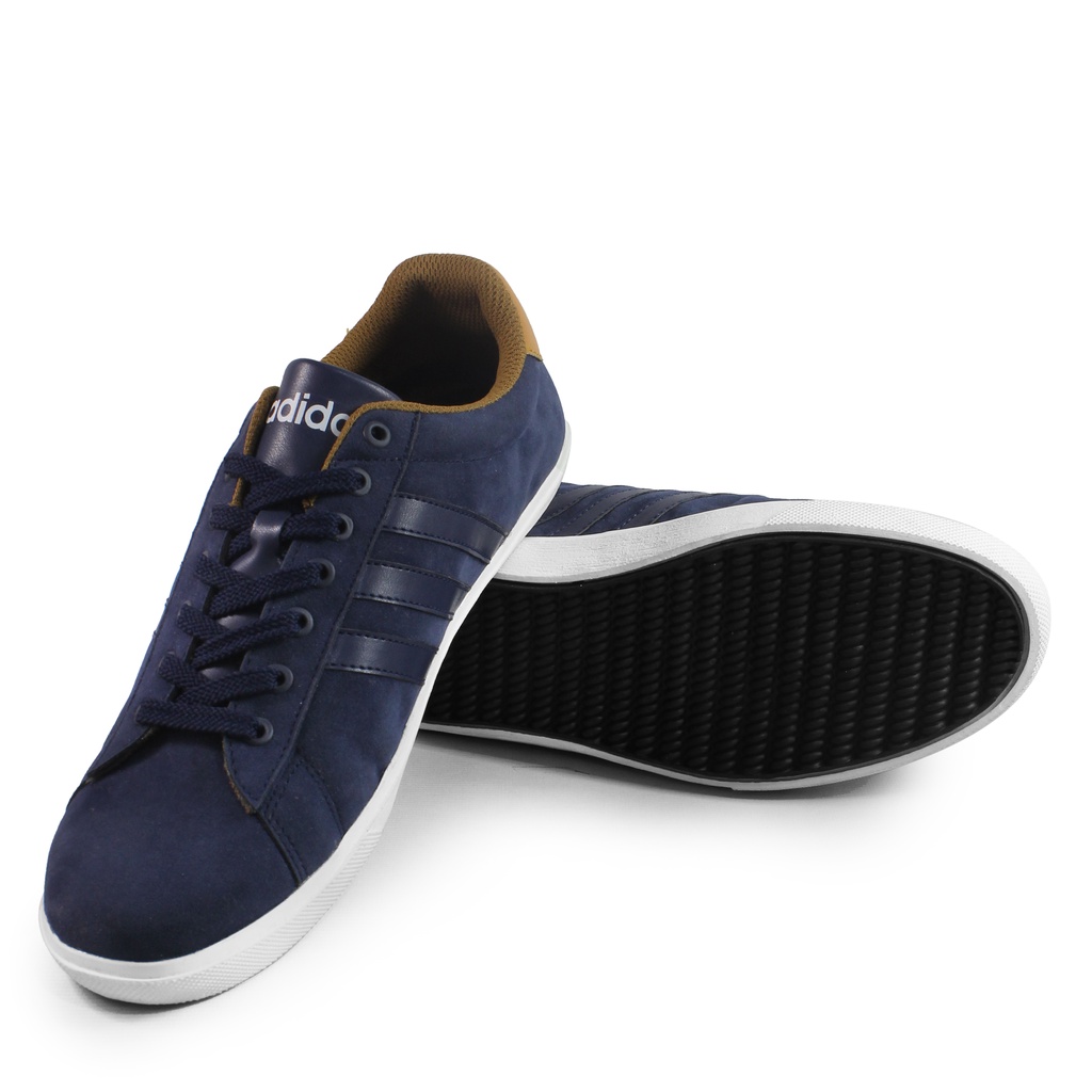 Sepatu Sneakers Adidas Derby  HitamNAvyPutih Sepatu Casual Pria Kuliah Santai Trendy 2022