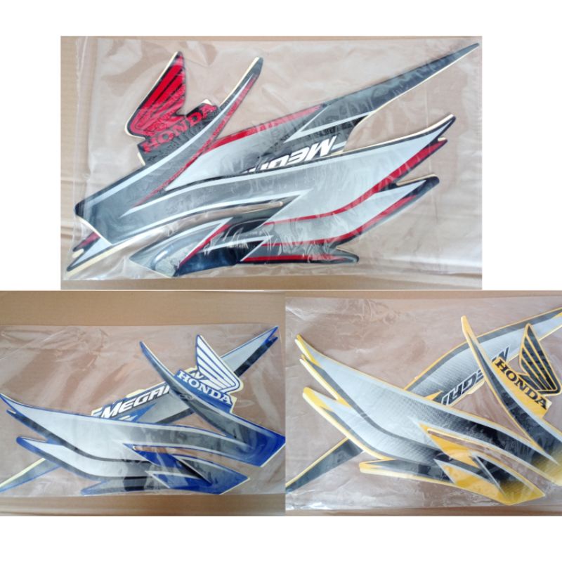 Jual Stiker Stripping Tangki Tengki Dan Bodi Honda Mp Megapro New