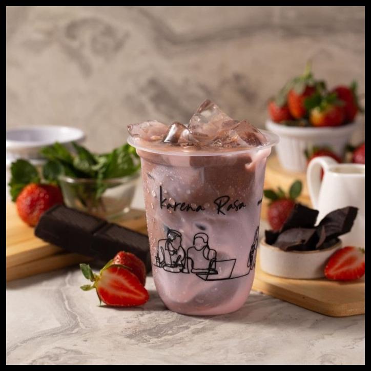 

Cokelat 1 Liter Coklat Seliter Literan - Bercerita Strawberry