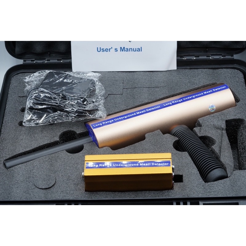 Metal Detektor Emas Logam Jarak Jauh AKS Underground Gold Detector Long Range Diamond Detector AKS D