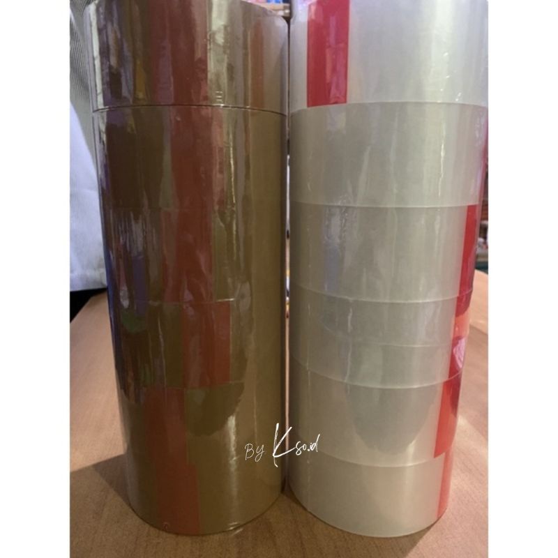 

Lakban Kingco Tebal Bening Coklat 90Yard - Berat 217gr - Lakban Murah