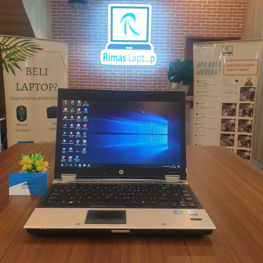 LAPTOP HP ELITEBOOK  i7 NVIDIA 8 / 320 HDD BEKAS SECOND