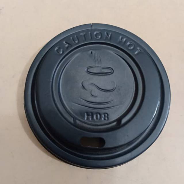 Hot Lid Paper Cup / Tutup gelas kertas / Tutup gelas kopi Uk.8 OZ