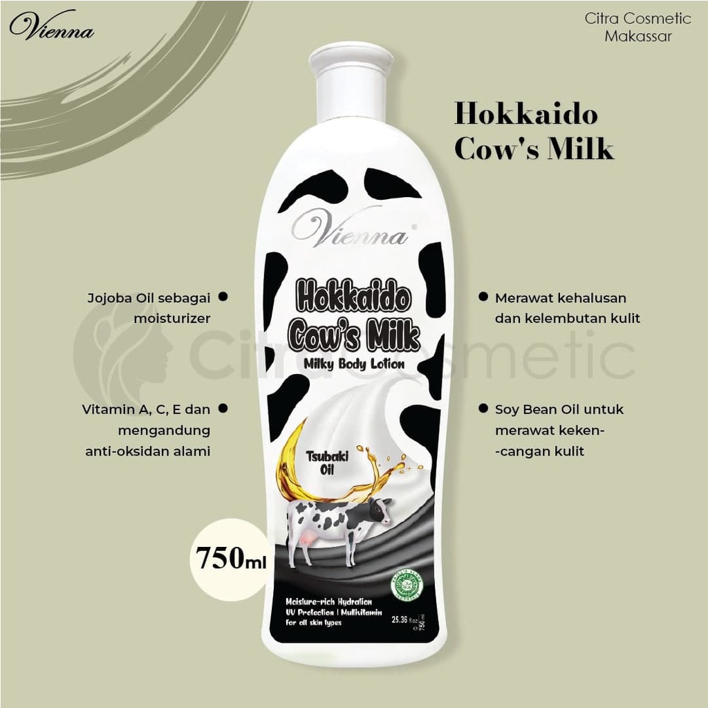 Vienna Milky Body Lotion 750 Ml