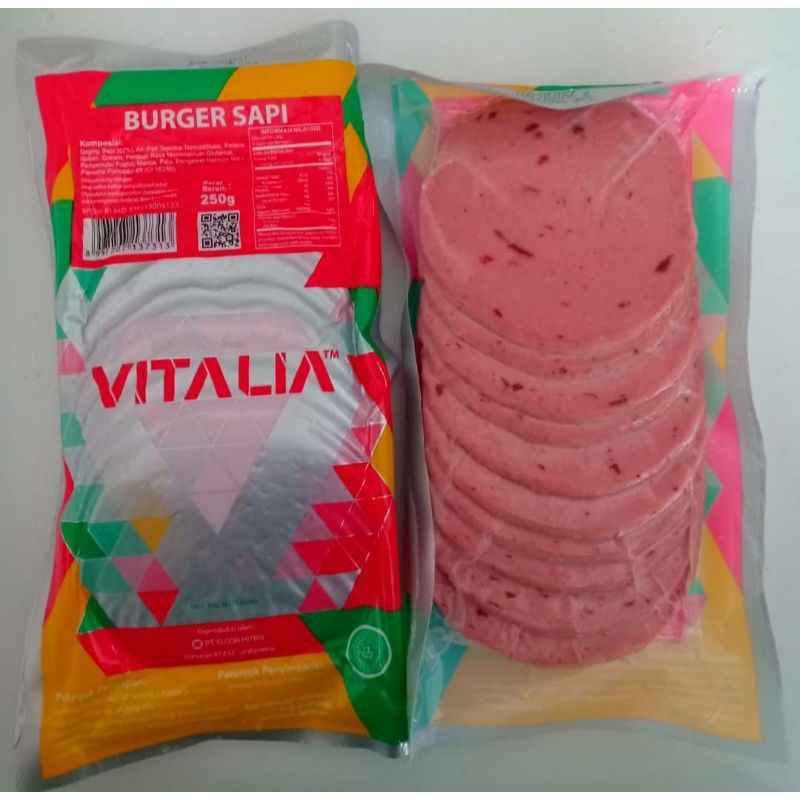 

vitalia burger beef isi 10