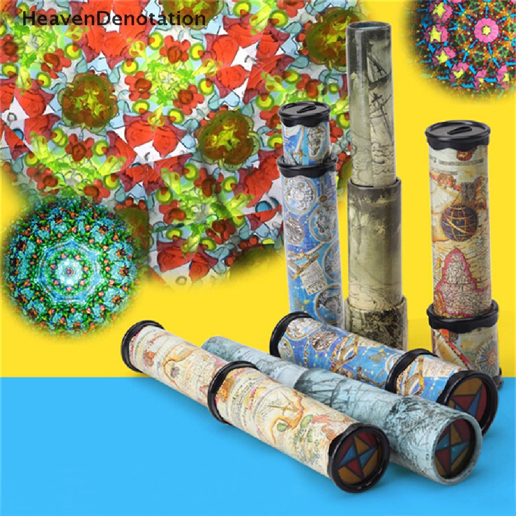 [HeavenDenotation] 21CM Pop Kaleidoscope Children Toys Kids Educational Science Toy Classic