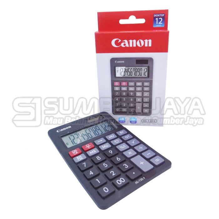 

KALKULATOR CANON AS-120 II Dekstop Calculator AS 120 II