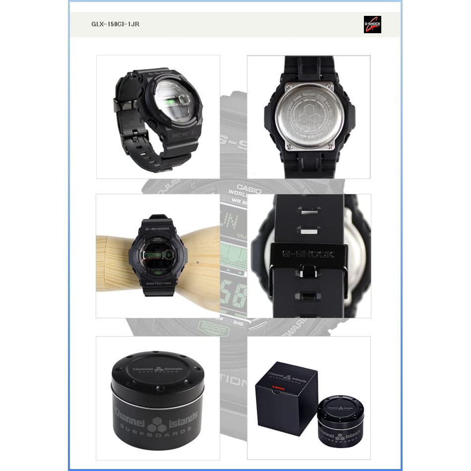 CASIO G SHOCK GLX 150CI 1DR   GSHOCK GLX150CI CHANNEL ISLANDS EDITION Murah