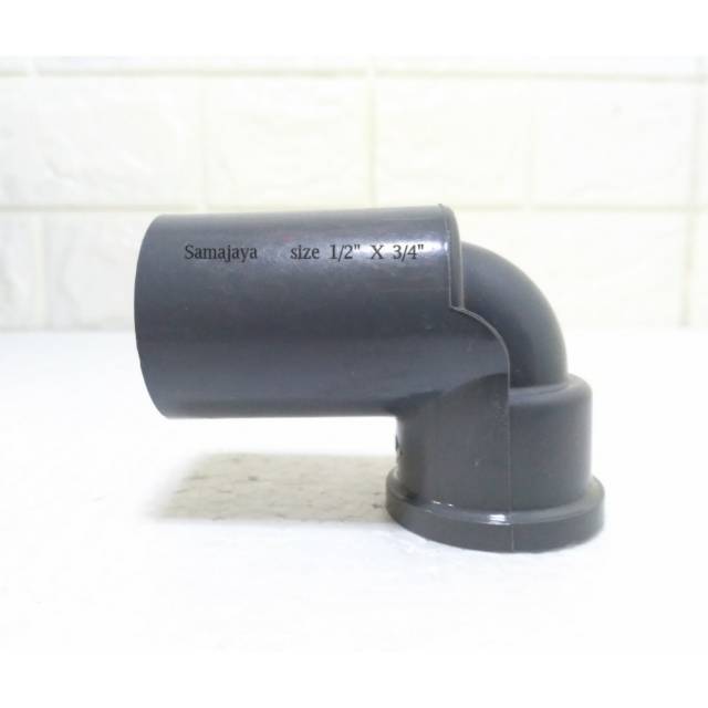 KNEE Drat Dalam 1/2"  X  3/4" RUCIKA