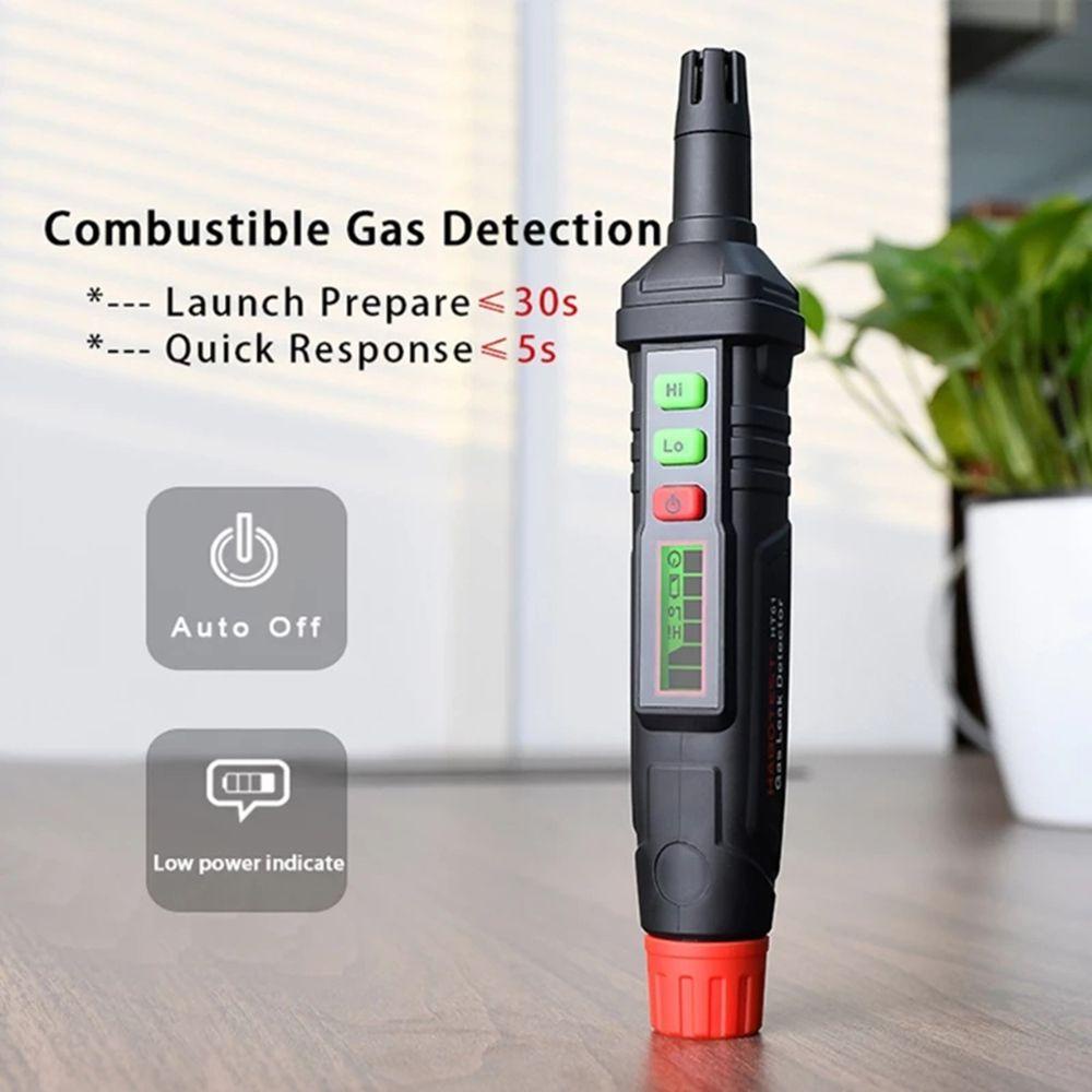 POPULAR Populer Detektor Kebocoran Gas Professional Pen Type Alarm Mudah Terbakar Gas Meter