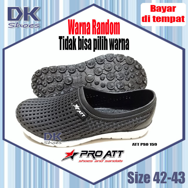 Pro ATT PSO 159 36-43 JUMBO.  DULUX  30-35 Sepatu Pria -Anak Karet / Sepatu Tahan Air / Sepatu Slip On Laki