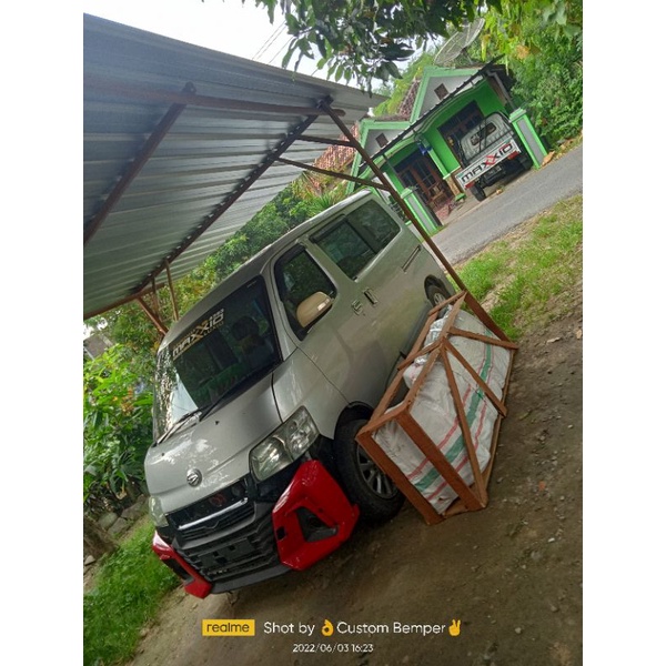Bemper depan granmax custom Ayla new 2021