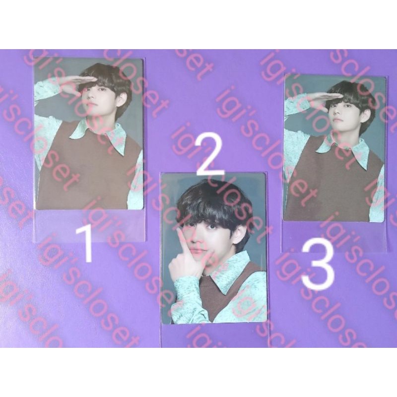 Official Photocard BTS V Dicon 2022 (Taehyung)