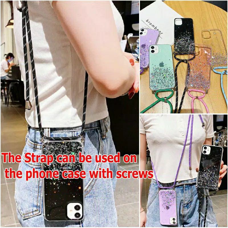 Tali Lanyard Handphone Sling Strap Saja Iphone Vivo Samsung Artis Nagita