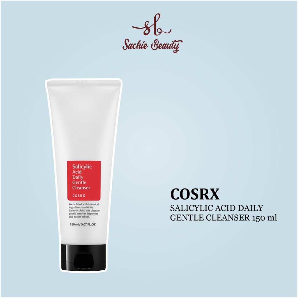 cara pakai cosrx salicylic acid daily gentle cleanser
