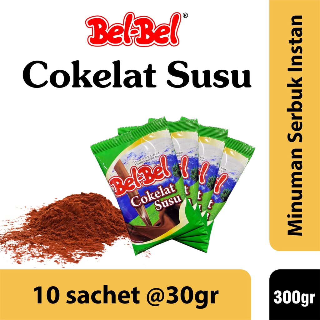 

Belbel Susu Coklat Bentuk Sachet Praktis