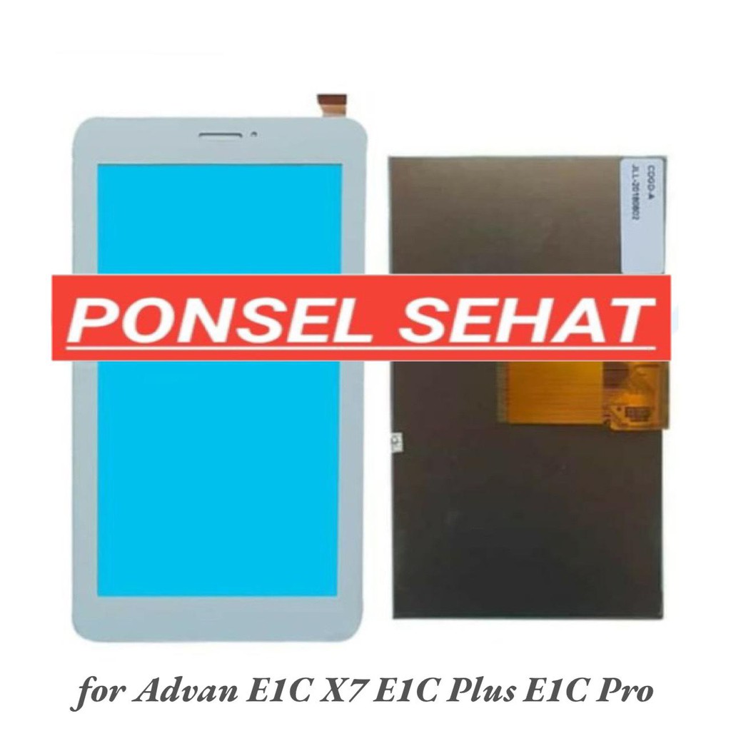 Lcd + Touchscreen Advan E1C Pro Plus Original