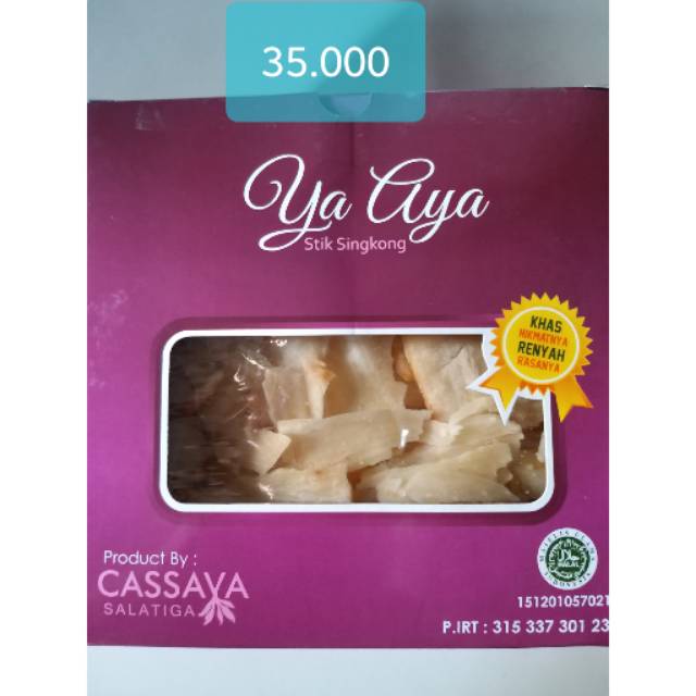 kripik singkong oven Ya Aya