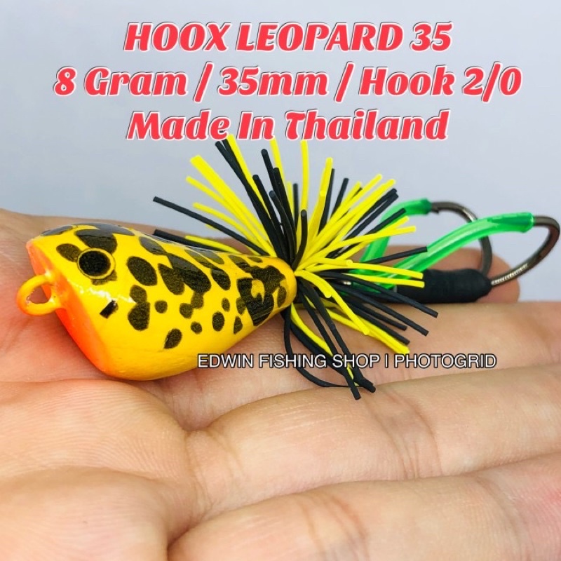 UMPAN GABUS HOOX LEOPARD 35 MADE IN THAILAND