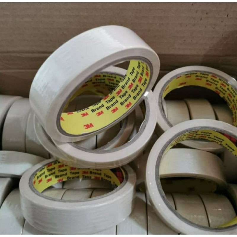 

Lakban Kertas 3M Masking Tape 1 inch / 24 mm