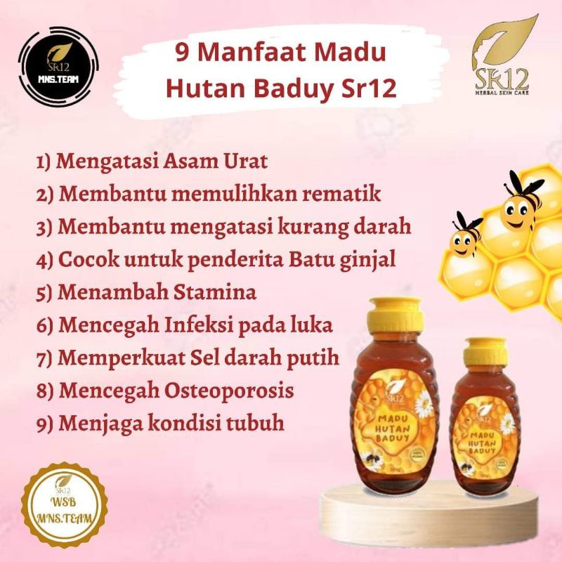 

Madu Hutan Baduy SR12 140gr