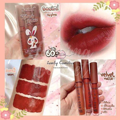 (cyber) cod Sasimi Rabbit Velvet Matte Lipgloss