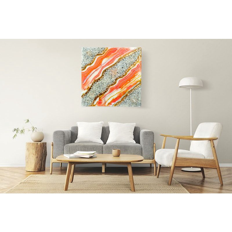 Lukisan Dinding/Lukisan Dinding Aesthetic/Lukisan Dinding Ruang Tamu/Lukisan Resin/Lukisan Resin Art