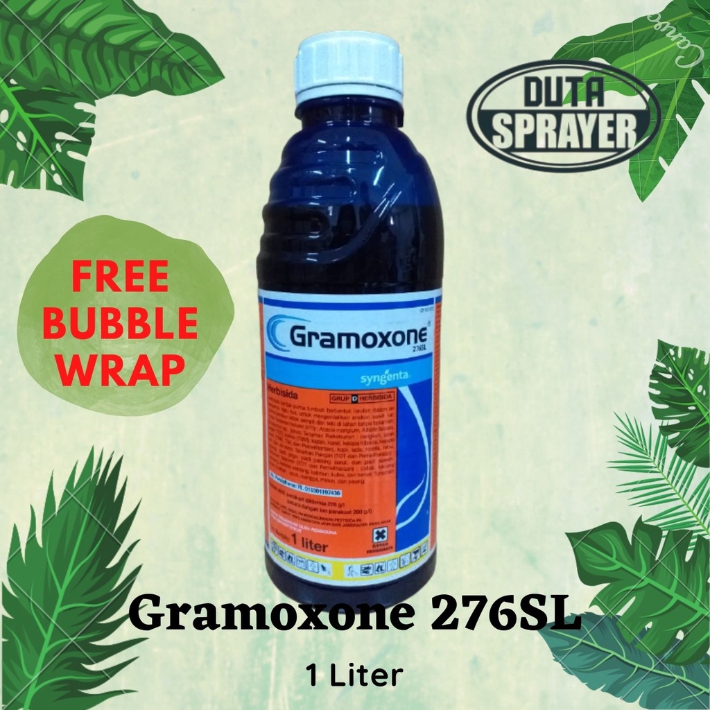 Gramoxone 276 SL 1 liter 1L l racun obat Herbisida basmi rumput gulma pembasmi parakuat diklorida 276 SL