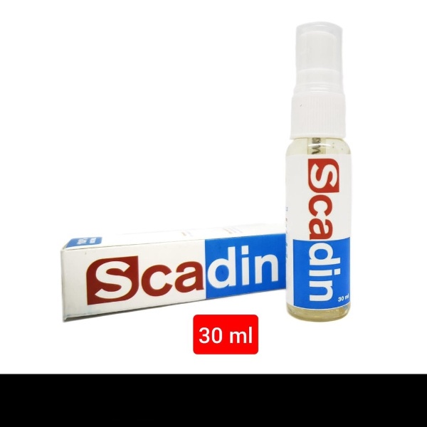 Scadin Spray 30ml Obat Scabies Demodex Luka Borok Jamur Kucing Anjing