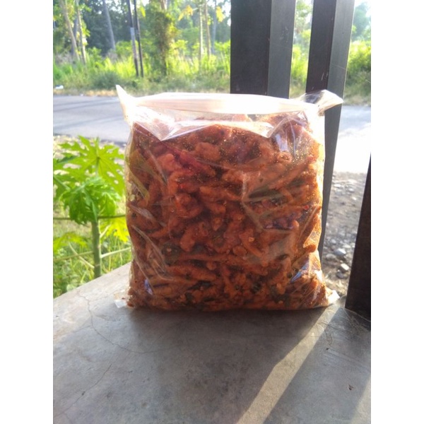 

usus krispy pedas daun jeruk 500g