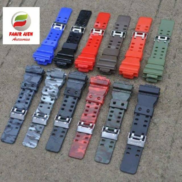 Jual Strap Tali Jam Casio G Shock Rubber Strap Tali Jam G Shock