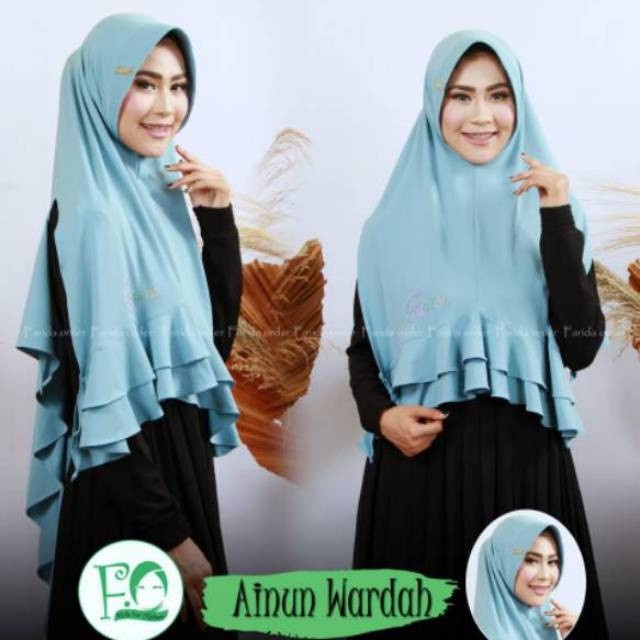 Khimar Ainun FO Farida Hijab