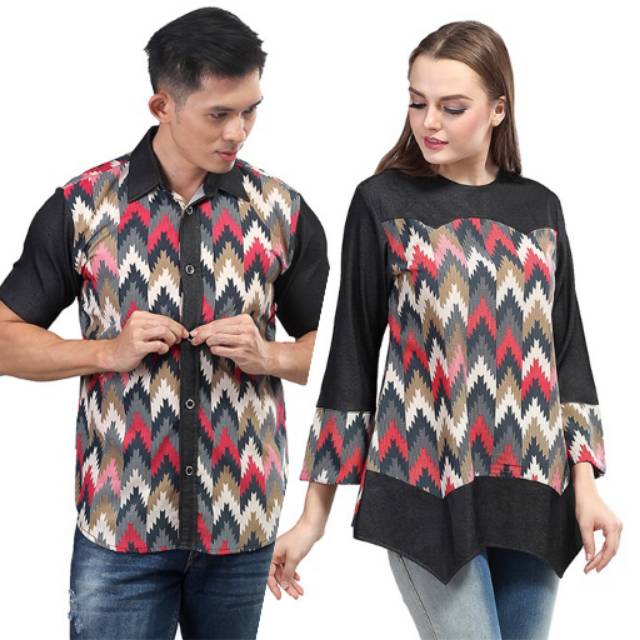Baju couple pria wanita casual
