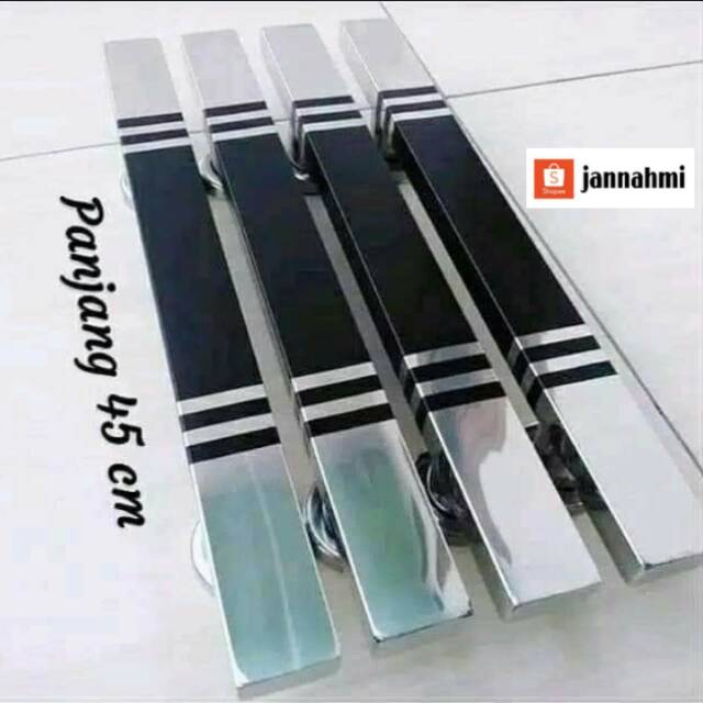 Handel pintu kotak gepeng 4pcs