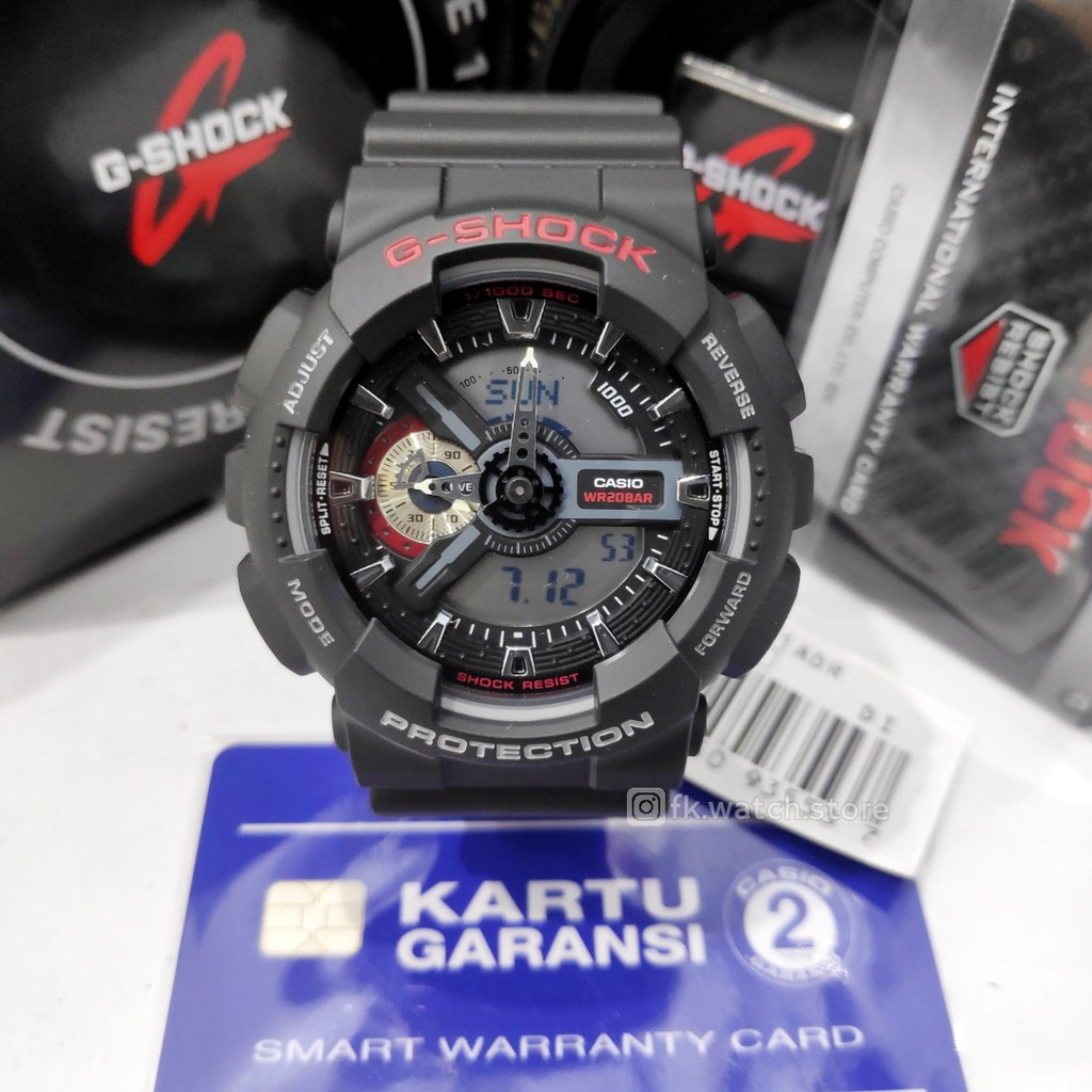 G-SHOCK GA-110-1ADR / GA110 Original Jam Tangan Pria G-SHOCK Digital Analog