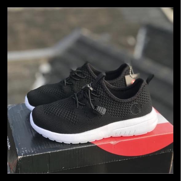 Sepatu Anak Airwalk Liam Black Sepatu Sekolah Anak Airwalk Kids Ori