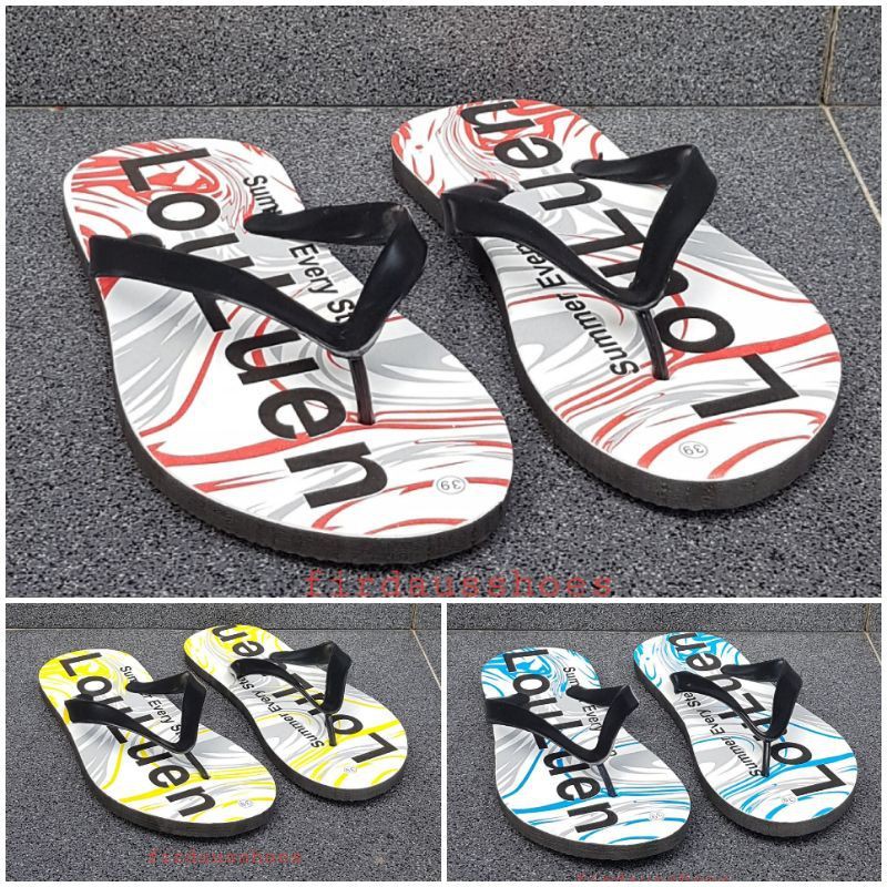 Sandal Jepit pria dewasa Motif louluen SIZE39-43