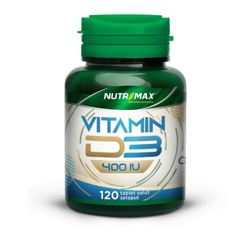 Nutrimax Vitamin D3 400 IU 120 Tablet