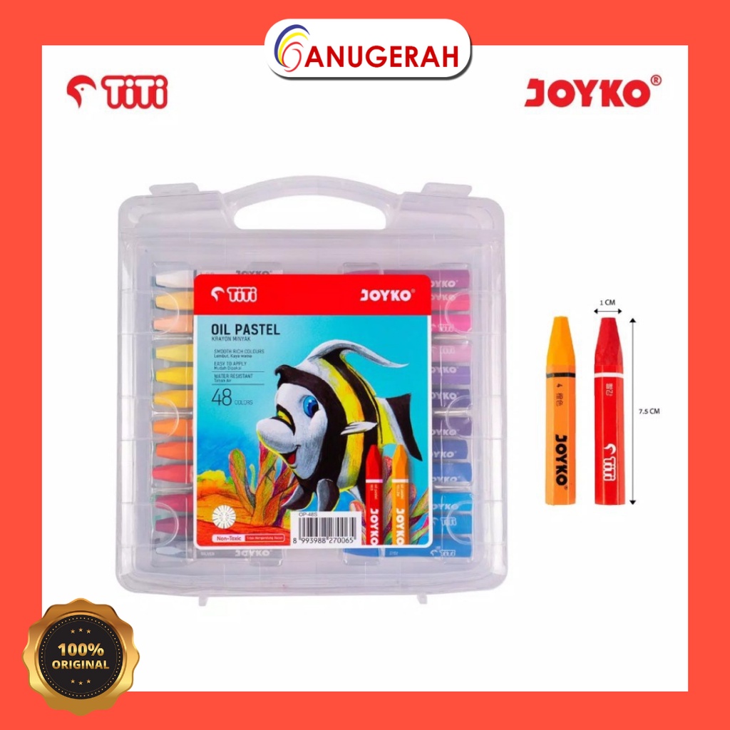 

TITI CRAYON / OIL PASTEL 48W