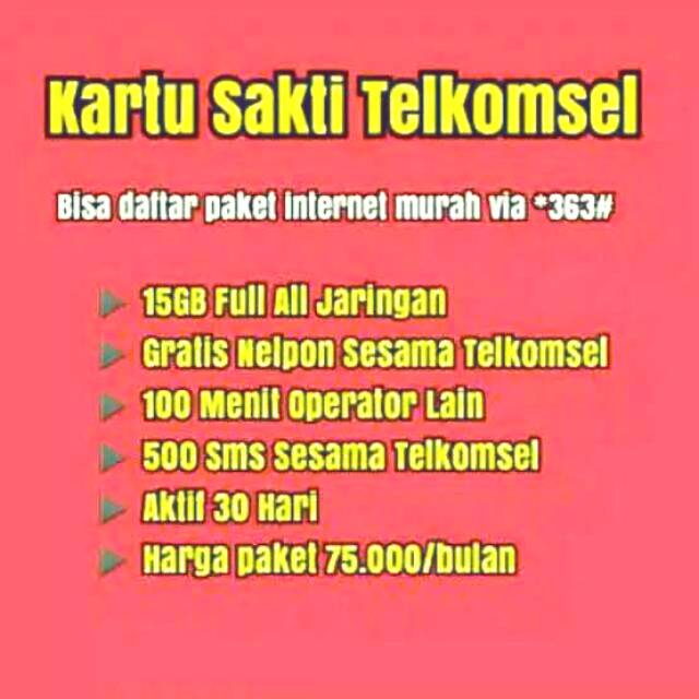 KARTU SAKTI TELKOMSEL