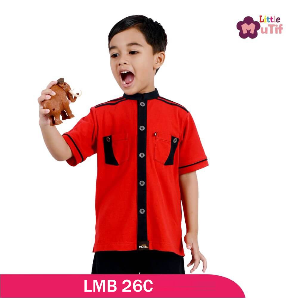 Baju Muslim Little Mutif - Baju Koko Anak - Busana Muslim Anak Laki-Laki