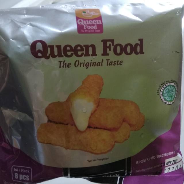 

Queen food Cheesey stick mozza