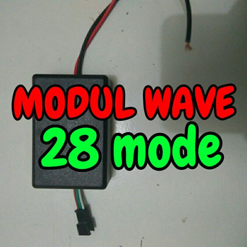 (WAVE 28MODE) MODUL STROBO RGB 12IC 14IC 18IC 20IC 24 IC UNTUK LED WS2811 DAN WS1903