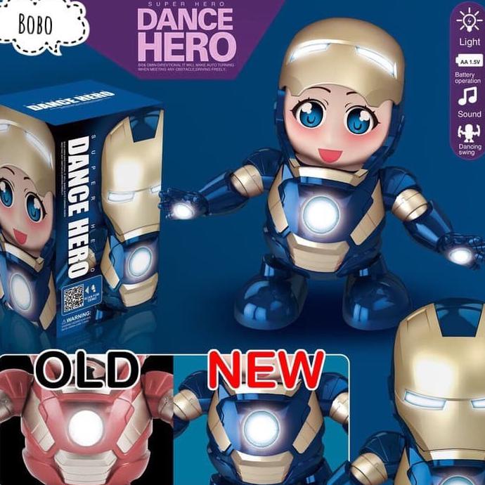 M153P Dancing Robot Pepper Pots / Pajangan / Smart Dance Hero Music